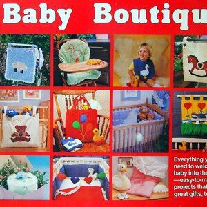 Vintage Baby Boutique Pattern Book